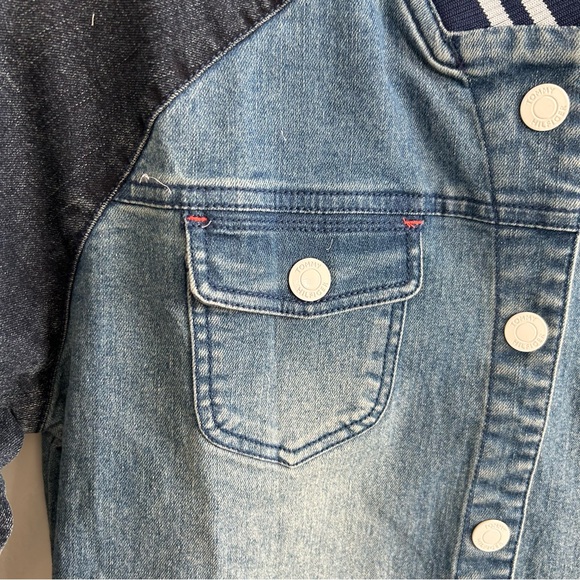 NWT Tommy Hilfiger Denim Bomber Jacket - Picture 2 of 11